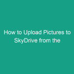 How to Upload Pictures to SkyDrive from the iPhone 5 How to Upload Pictures to SkyDrive from the iPhone 5
